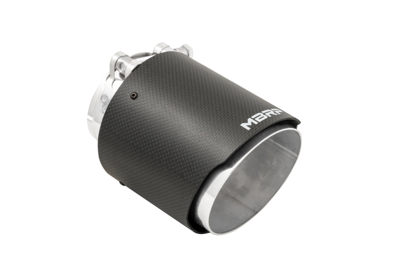 MBRP Universal Carbon Fiber Dual Wall Tip 4.5in OD/3in Inlet/6.13in L - Image 3