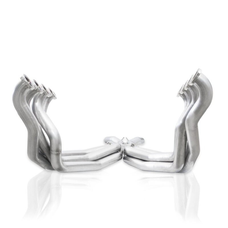 Stainless Works 2014-18 Corvette 6.2L Headers 2in Primaries w/ High-Flow Cats X-Pipe - Image 7