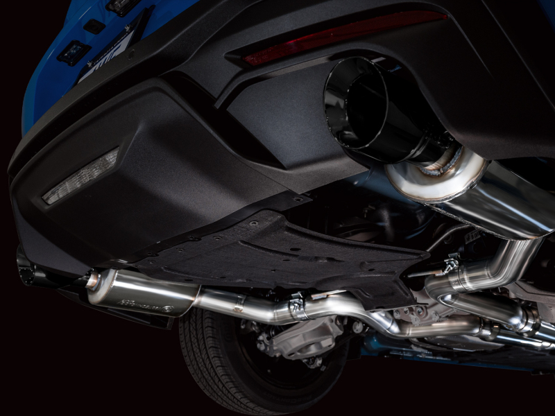 AWE 2024 Ford Mustang GT Fastback S650 RWD Touring Catback Exhaust w/ Dual Diamond Black Tips - Image 14