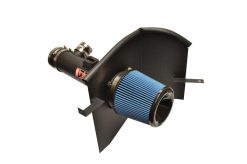 Alternative view of Injen 16-19 Nissan Titan 5.6L Wrinkle Black Power-Flow Air Intake System