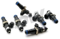 Alternative view of DeatschWerks Bosch EV14 Universal 60mm/14mm 220lb/hr Injectors (Set of 6)