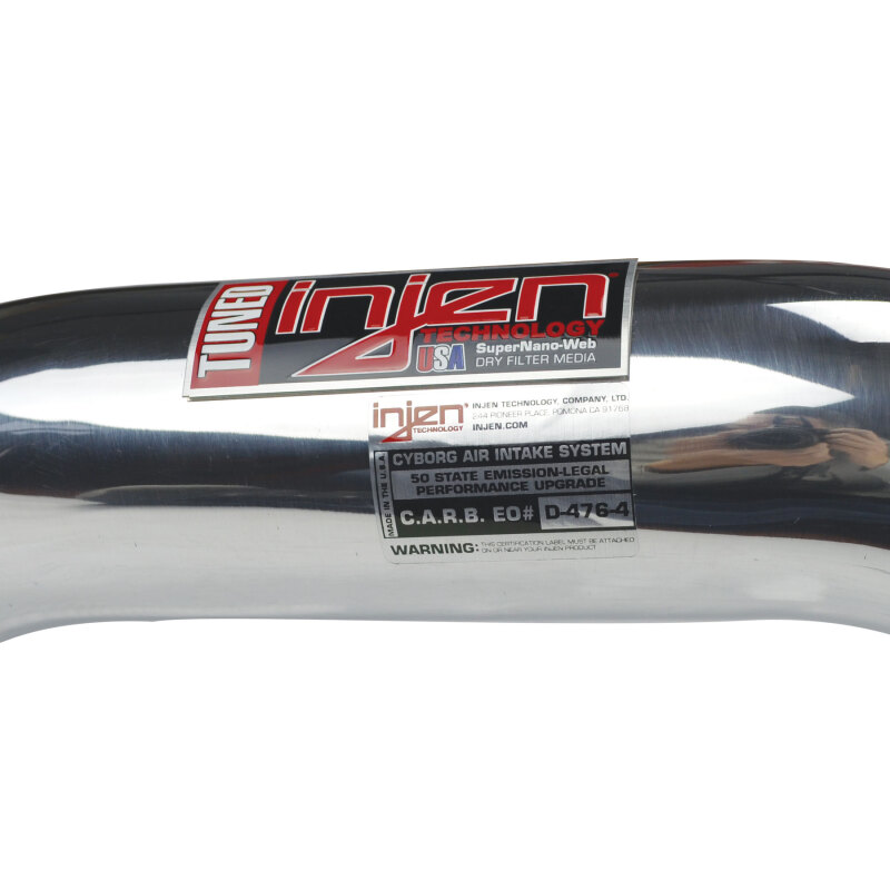 Injen 03-07 Accord V6 / 04-08 TL / 07-08 TL Type S Polished Cold Air Intake - Image 6