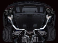 AWE 2024 Ford Mustang Dark Horse S650 RWD Track Edition Catback Exhaust w/ Quad Diamond Black Tips - Image 14