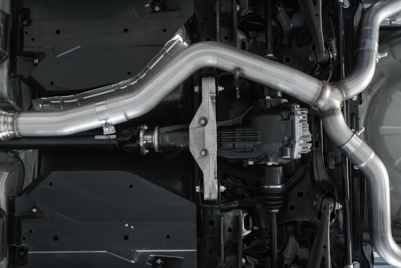 MBRP 15-19 Subaru WRX 2.0L/STI 2.5L 3in Dual Split Rear Exit w/ 3.5in Tips - T304 (Race Version) - Image 2