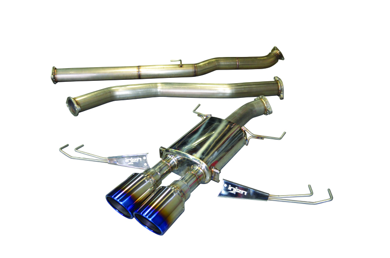 Injen 17-19 Honda Civic Type-R 3in SS Cat-Back Exhaust w/ Dual Burnt Titanium Tips - Image 17