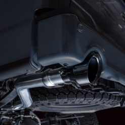 AWE Tuning 2021+ Ford F-150 Tremor (w/ Bumper Cutouts) 0FG Non-Resonated Catback -Diamond Black Tips - Image 4