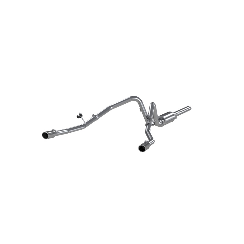 MBRP 2004-2008 Ford F150 4.6/5.4L EC/CC-SB Cat Back Dual Split Rear - Image 2