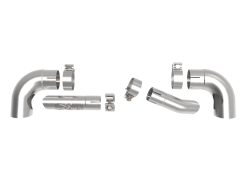 Alternative view of aFe MACHForce XP 304 Stainless Steel Exhaust Tip Upgrade 21-23 Jeep Wrangler JL Rubicon