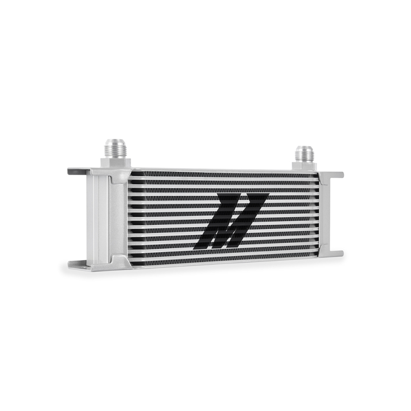 Mishimoto Universal Thermostatic Oil Cooler Kit 13-Row Silver - Image 2