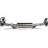 Akrapovic 23-24 BMW XM (G09) TwinPower Turbo V8 Hybrid Slip-On Race Line (Titanium) w/ Carbon Tips