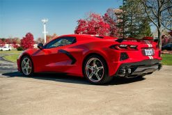 Corsa 20-23 Chevrolet Corvette C8 RWD 3in Valved Cat-Back w/ 4.5in Carbon Fiber Polished Tips - Image 4