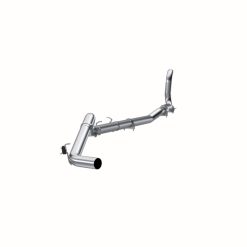 Alternative view of MBRP 88-93 Dodge 2500/3500 Cummins 4WD Turbo Back Single Side Exit No Muffler PLM Series Exhaust