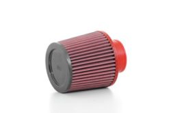 BMC Single Air Universal Conical Filter w/Carbon Top - 60mm Inlet / 140mm H