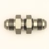 DeatschWerks 8AN Male Flare To 8AN Male Flare Bulkhead Adapter (Incl. Nut)