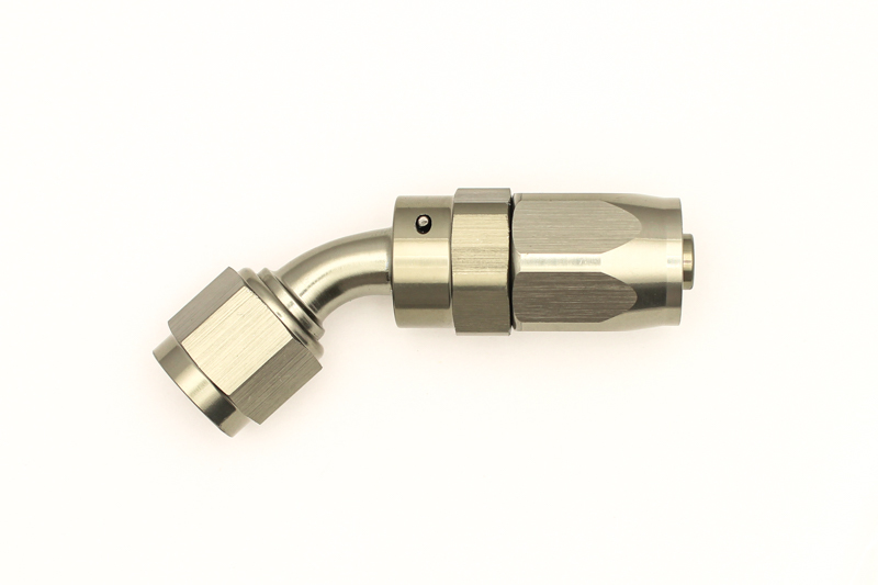 DeatschWerks 6AN Female Swivel 45-Degree Hose End CPE - Image 4