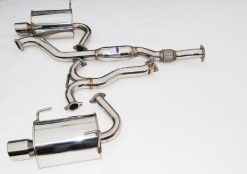 Alternative view of Invidia 08-09 WRX Sedan Q300 Dual Stainless Steel Tip Cat-back Exhaust