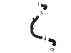 Alternative view of aFe Bladerunner 2.5in Aluminum Tube Hot Charge Pipe Black 2Volkswagen  22-23 GTI (MKVIII) L4-2.0L (t