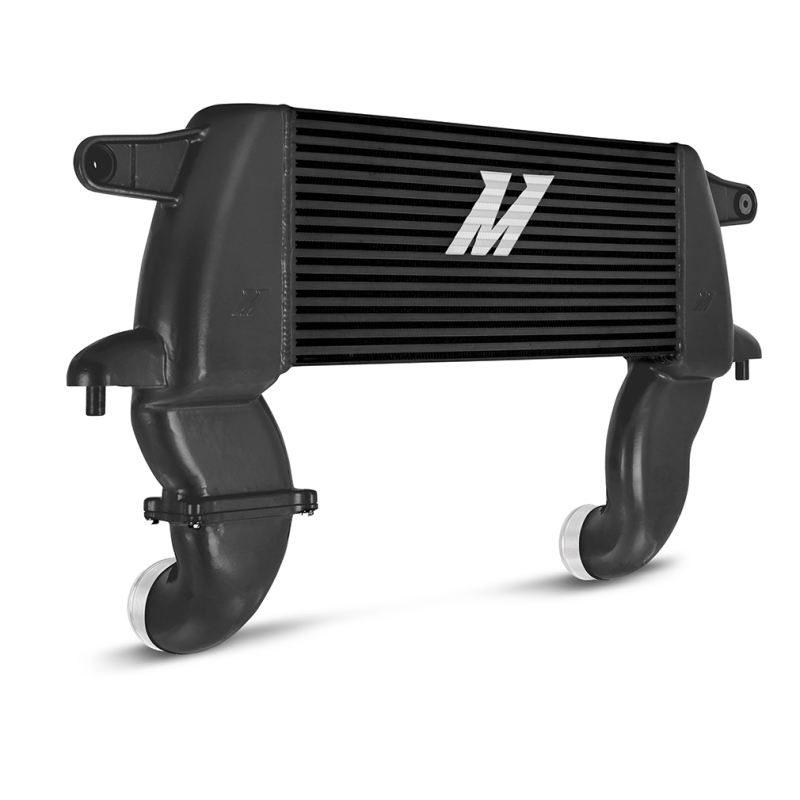 Mishimoto 21+ Ford Bronco 2.7L High Mount INT Kit BK Pipes BK Core - Image 2