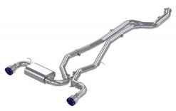 Alternative view of MBRP 2020+ Toyota Supra 3.0L 3in Catback Dual Rear Burnt End Tips - T304