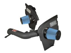 Alternative view of Injen 2015 M3/M4 3.0L Twin Turbo Wrinkle Black Short Ram 2pc. Intake System w/ MR Technology