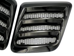 Roush 2018-2023 Mustang Hood Heat Extractors - Gloss Black - Image 6