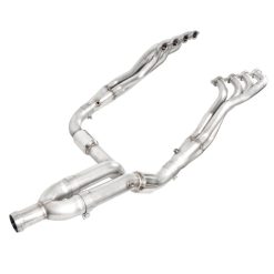 Alternative view of Stainless Works 2014-16 Chevy Silverado/GMC Sierra Headers High-Flow Cats Factory Connection