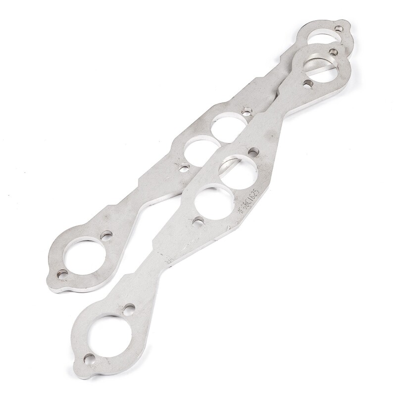 Stainless Works Small Block Chevy Round Port Header 304SS Exhaust Flanges 1-5/8in Primaries - Image 4