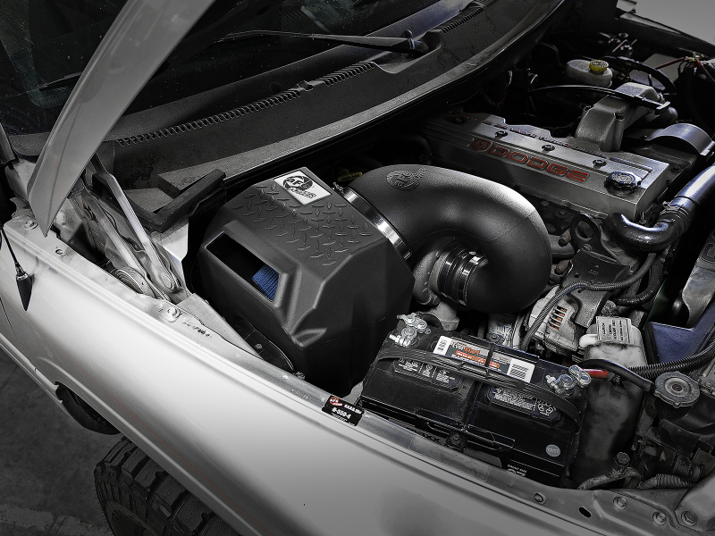 aFe 94-02 Dodge Ram 2500 L6 5.9L (td) Magnum FORCE Stage-2 Si Cold Air Intake System w/Pro 5R Filter - Image 8