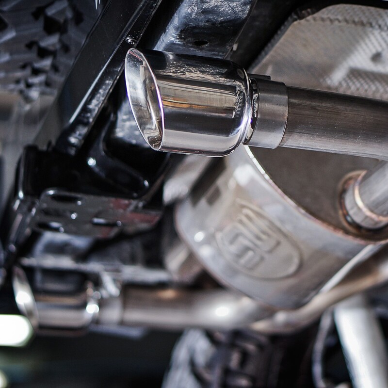 Stainless Works 2007-17 Jeep Wrangler Axleback Exhaust - Image 8