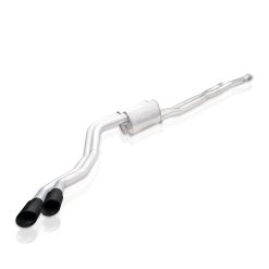 Stainless Works 2014+ Toyota Tundra 5.7L Legend Series Cat-Back Exhaust w/Black Tips - Image 4