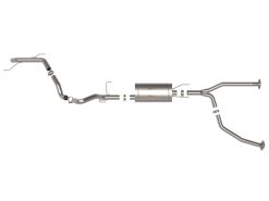 Alternative view of aFe 23-24 Toyota Sequoia V6 3.4L Vulcan Series 2-1/2in to 3in 304 SS Cat-Back Exhaust System