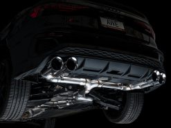AWE 22-24 Audi 8Y S3 Track Edition Exhaust - Chrome Silver Tips - Image 11
