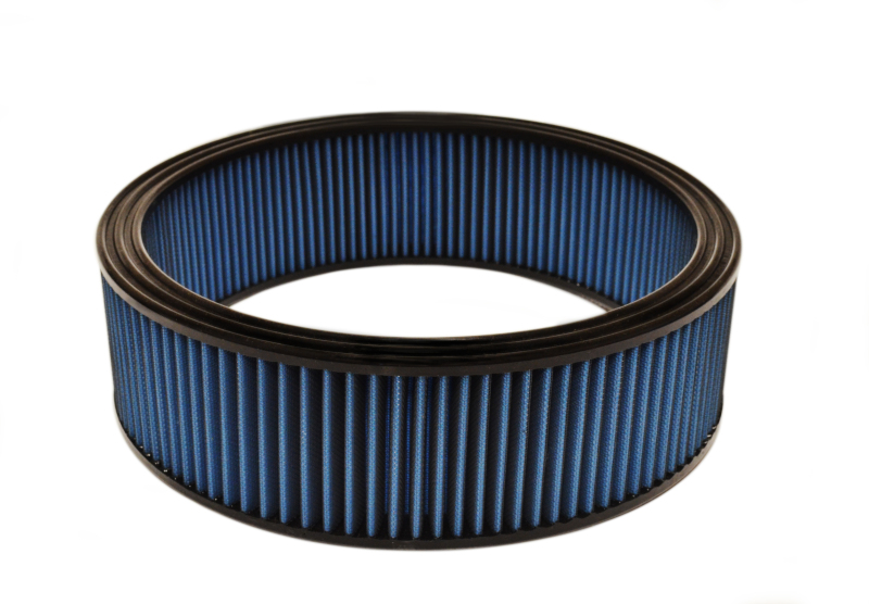 Injen NanoWeb Dry Air Filter 14in Round x 4in Tall - 1in Pleats - Image 2