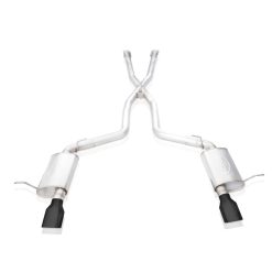 Stainless Works 18-19 Dodge Durango 6.4L Redline Catback Exhaust w/ Black Tips - Image 3