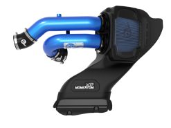 aFe 21-22 Ford F-150 Raptor V6-3.5L(tt) Momentum XP Cold Air Intake System - Blue w/ Pro 5R Filter - Image 5