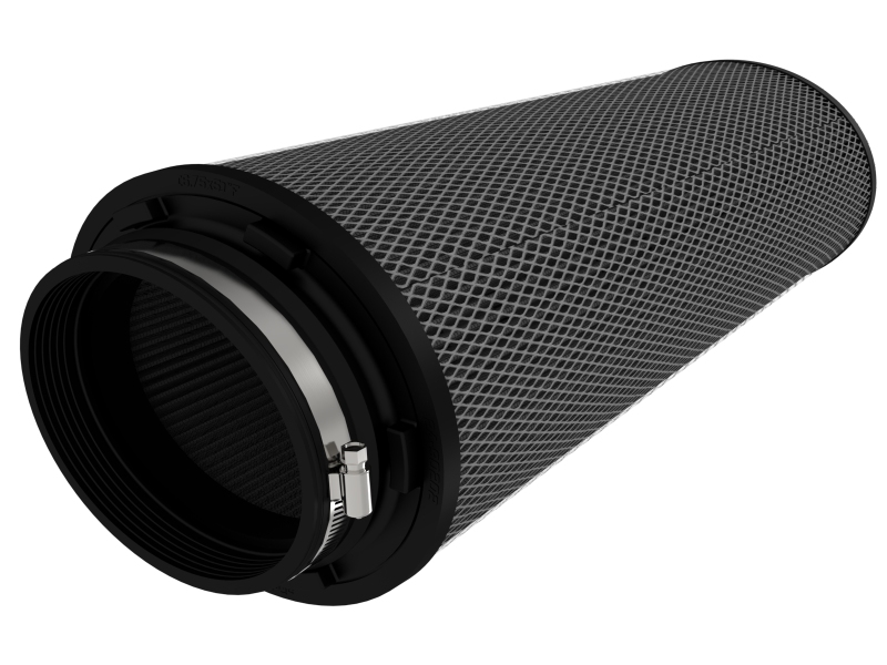 aFe POWER Magnum FLOW Blk Pro 5R Air Filter 6.75x5in Flange x 9.25x7.5 Base x 7.75x6 Top x 18 Height - Image 2