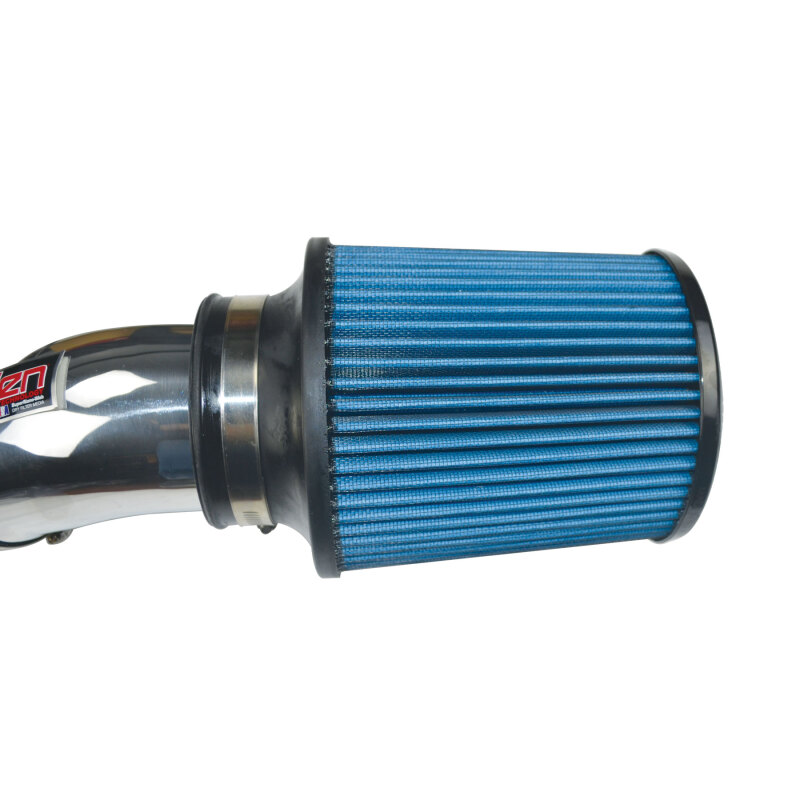 Injen 94-04 S10 Sonoma Jimmy Blazer 4.3L V6 Polished Power-Flow Air Intake System - Image 8