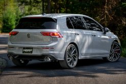 MBRP 2022 Volkswagen Golf GTI MK8 T304 SS 3in Cat-Back Exhaust 2.5in Dual Split Rear w/ SS Tips - Image 4