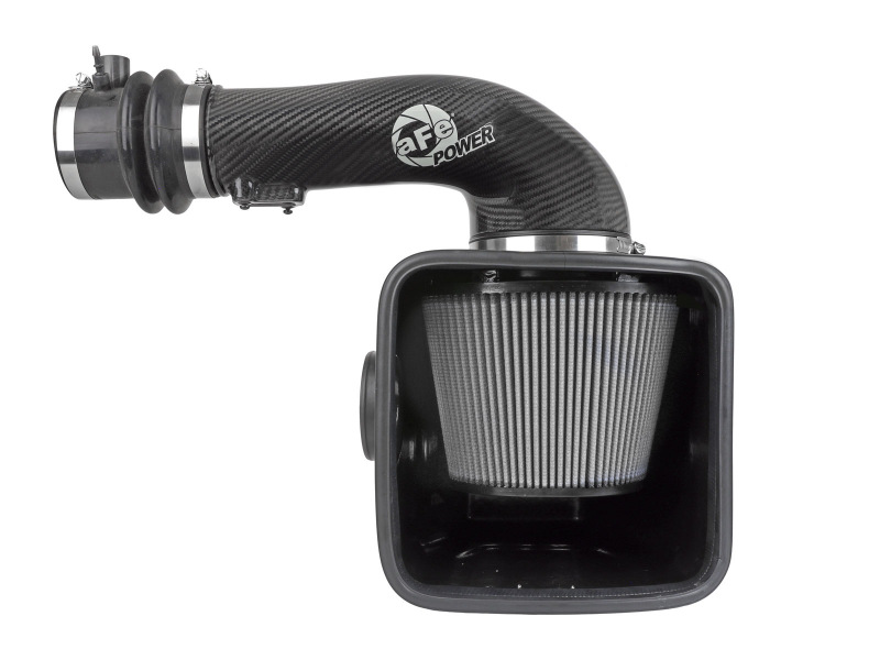 aFe 19-23 Nissan Patrol 4.8L L6 Track Series Carbon Fiber Intake System w/Pro DRY S Filter - Image 5