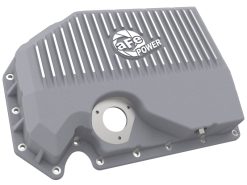 aFe 05-19 VW 1.8L/2.0L w/ Oil Sensor Engine Oil Pan Raw POWER Street Series w/ Machined Fins - Image 3