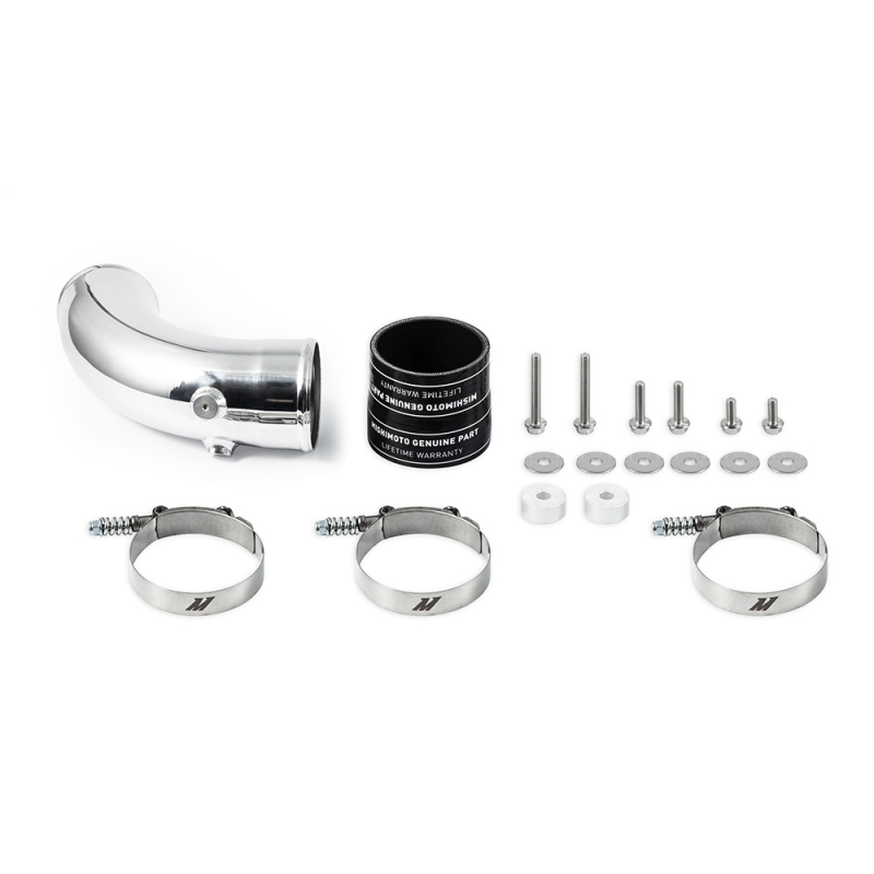 Mishimoto 17-19 GM L5P Duramax Intercooler Kit - Silver w/ WBK Pipes - Image 7