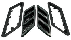 Roush 2015-2023 Roush Mustang Fender Vent Heat Extractors - Gloss Black - Image 6