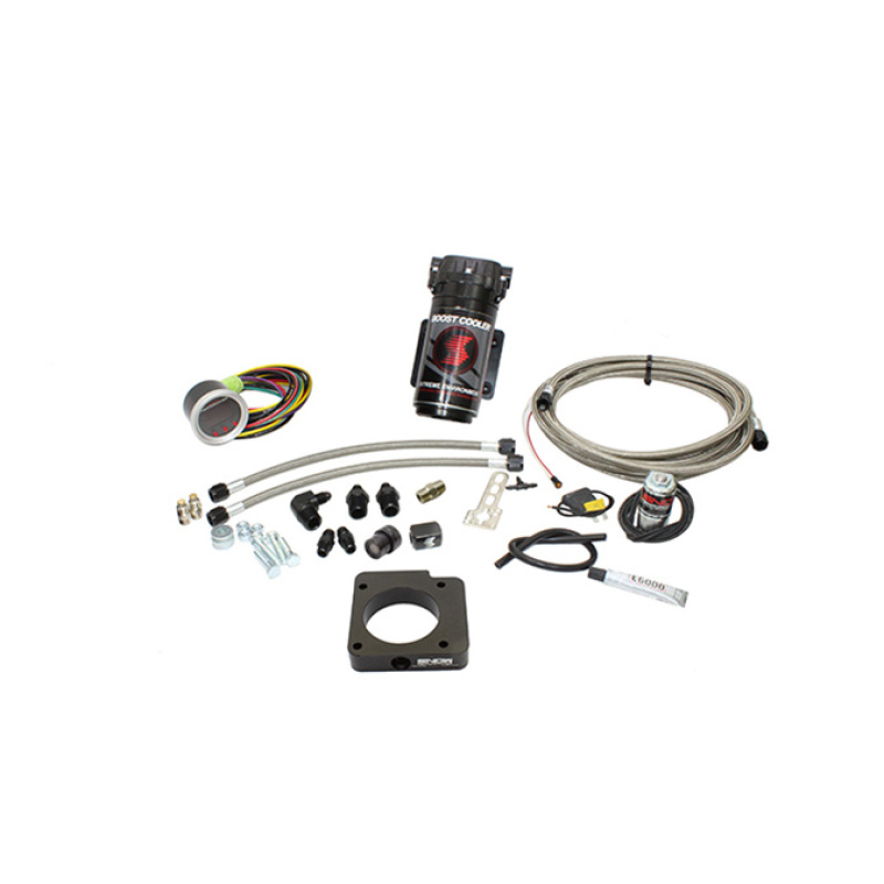 Snow Performance 05-14 STI Stg 2 Boost Cooler Water Inj. Kit (SS Braided Line/4AN Fittings) w/o Tank - Image 2