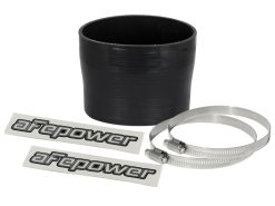 aFe Magnum FORCE (3-3/4in ID to 3-1/2in ID x 3in L) Straight Reducing Coupler - Black