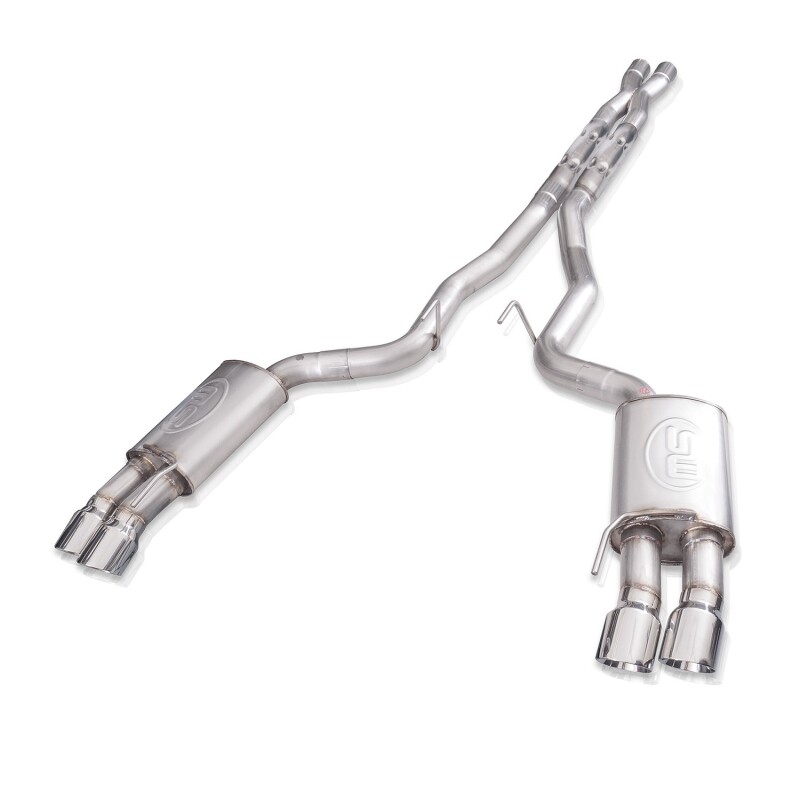 Stainless Works 18-20 Mustang GT 5.0 3in Legend Catback w/ X-Pipe - Image 4