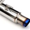 Invidia 15-18 Ford Focus RS Q300 w/Valve Single Wall Titanium Tip Cat-Back Exhaust