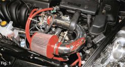 Injen 00-04 Toyota Celica GT L4 1.8L Black IS Short Ram Cold Air Intake - Image 4