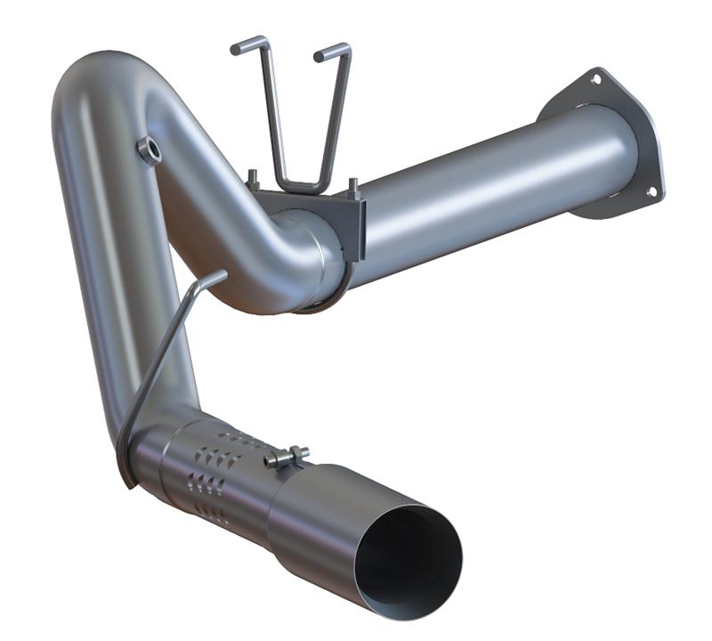 MBRP 2015 Ford F250/350/450 6.7L 4in Single Side Exit T409 Exhaust Includes 5in Tip - Image 3