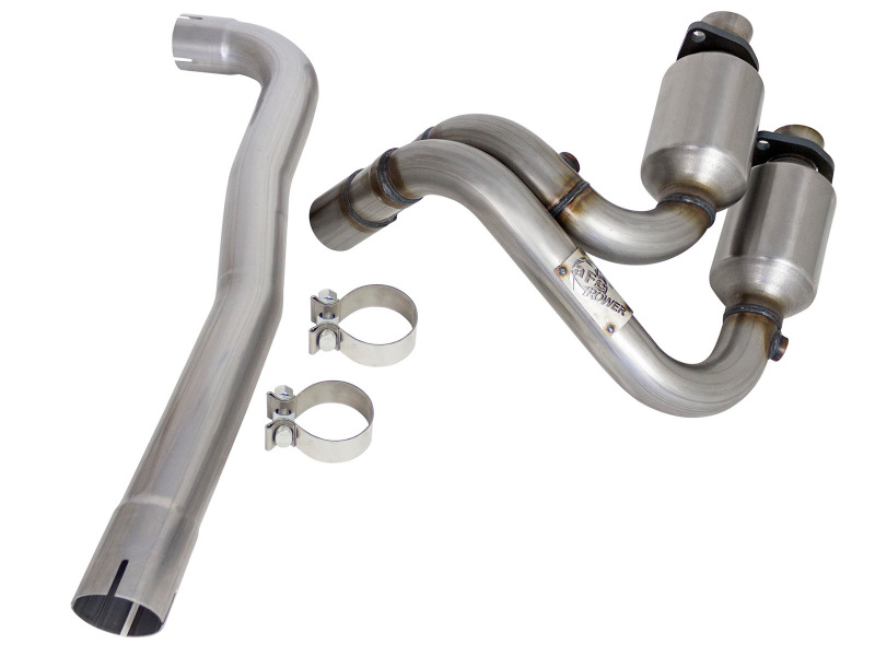 aFe Power Direct Fit Catalytic Converter Replacements Front 04-06 Jeep Wrangler (TJ/LJ) I6-4.0L - Image 7