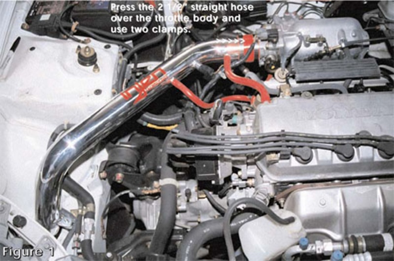 Injen 99-00 Civic Ex Hx EL(Canada) Polished Cold Air Intake - Image 6